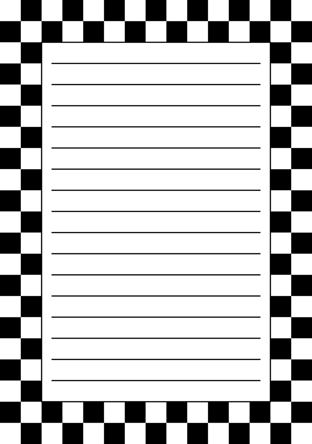 checkered pattern printable