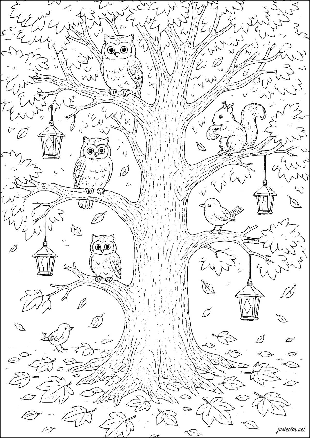 free printable tree coloring pages free printable tree coloring pages