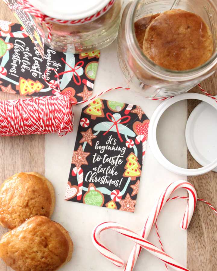 free printable cookie tags