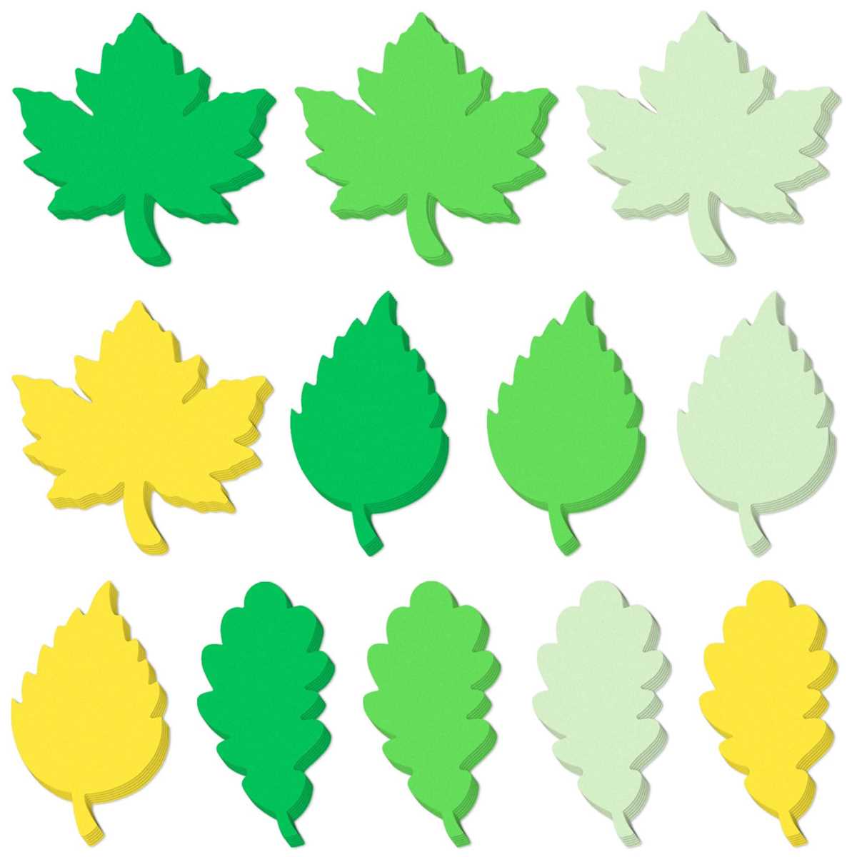 fall colored leaves printable