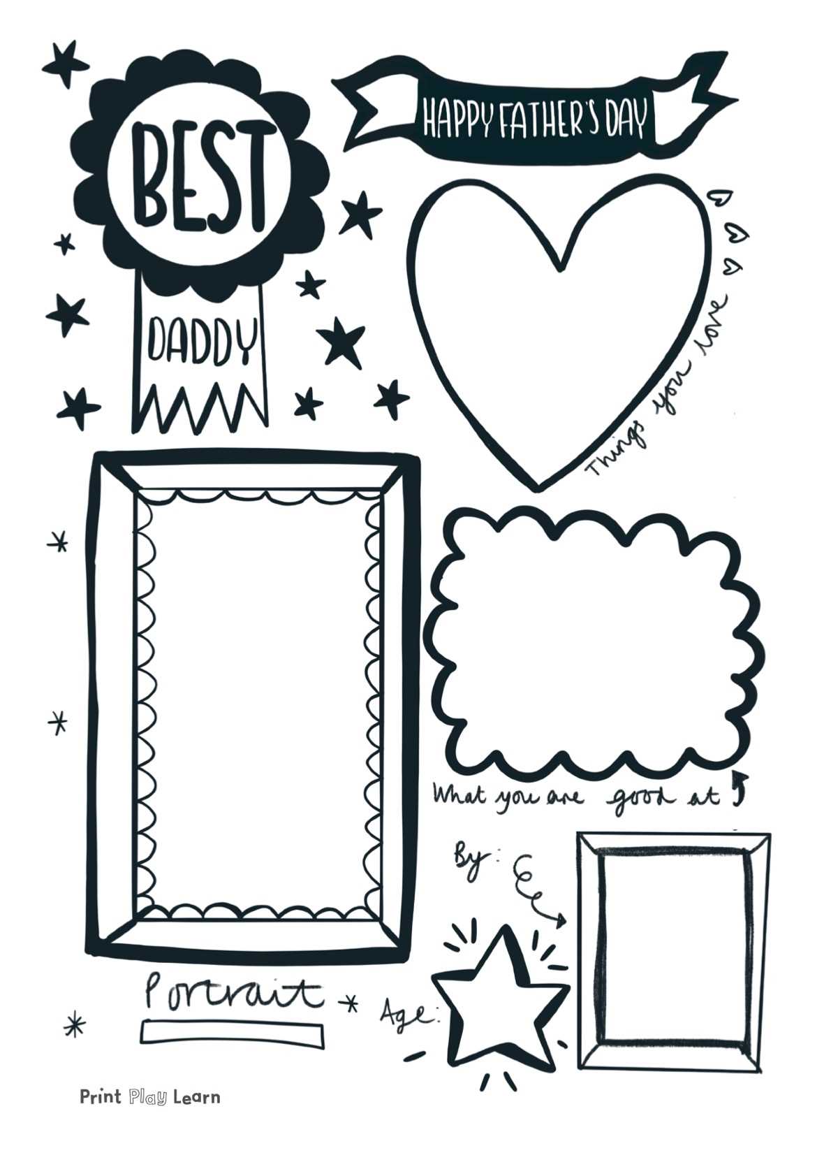 fathers day printable
