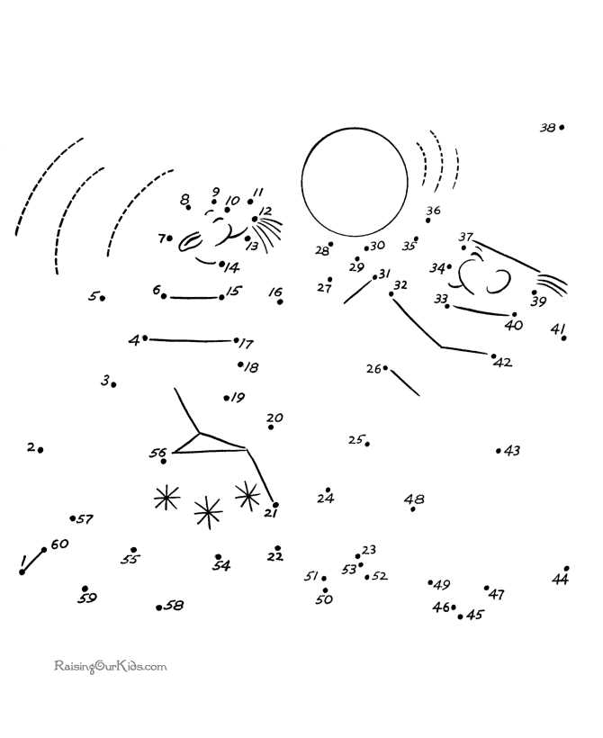 free printable dot to dot coloring pages