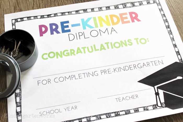 pre k graduation certificate free printable pre k graduation certificate free printable