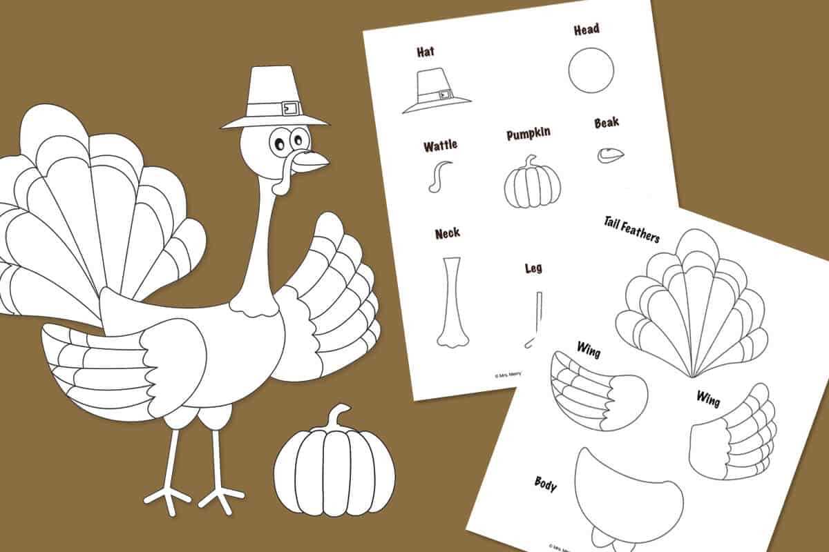 turkey crafts printable