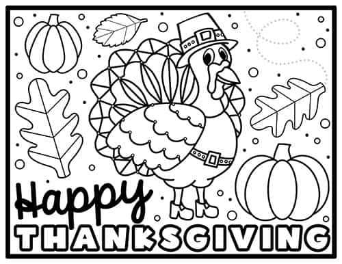 happy thanksgiving printable coloring pages happy thanksgiving printable coloring pages
