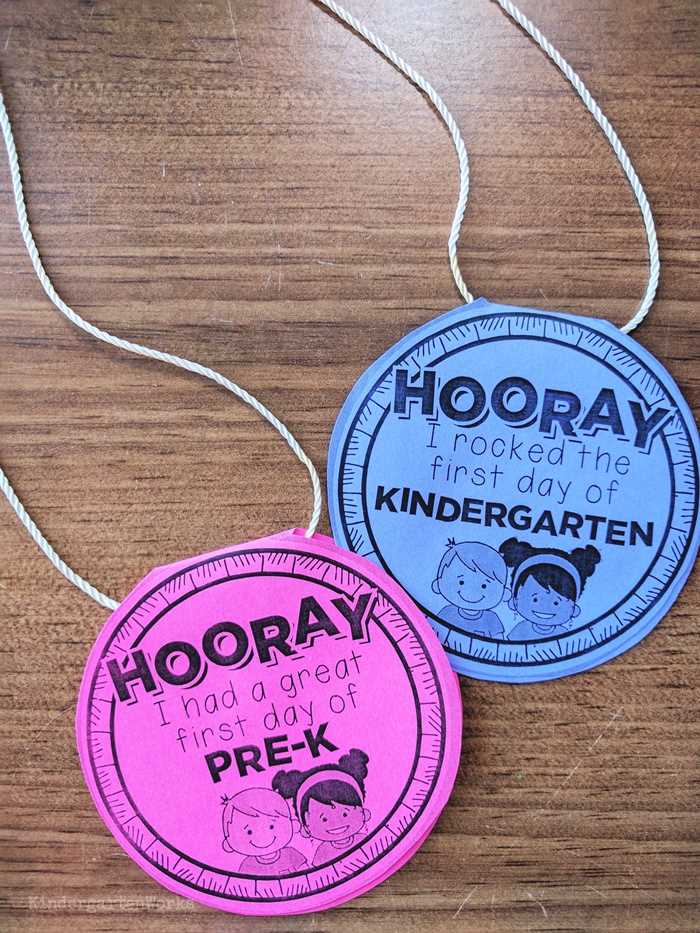 first day of preschool hat free printable