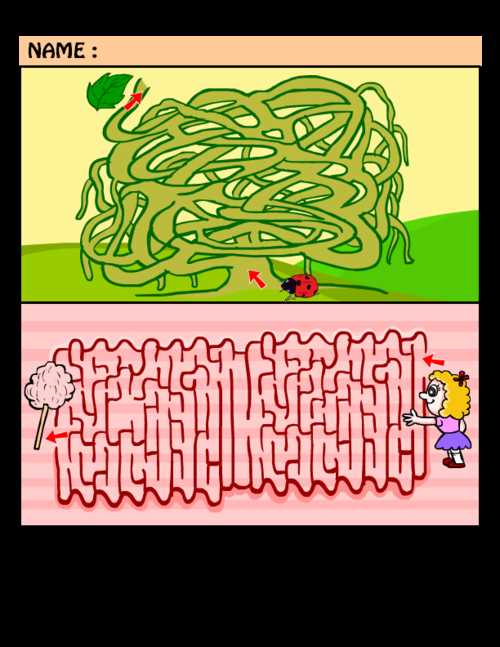 printable maze puzzles