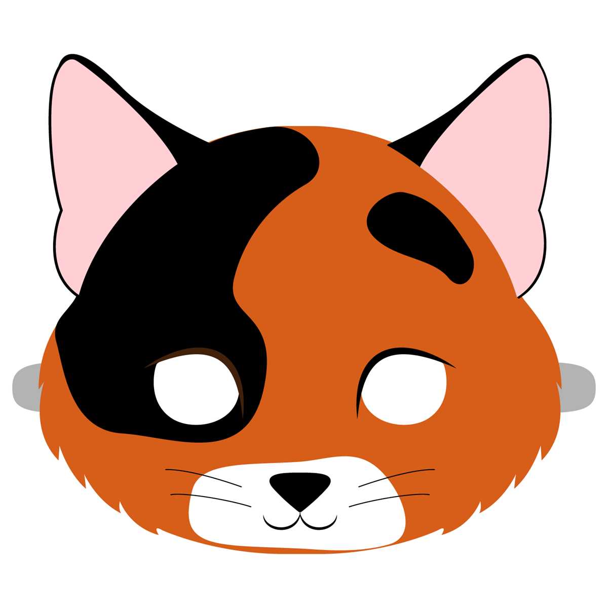 printable cat mask
