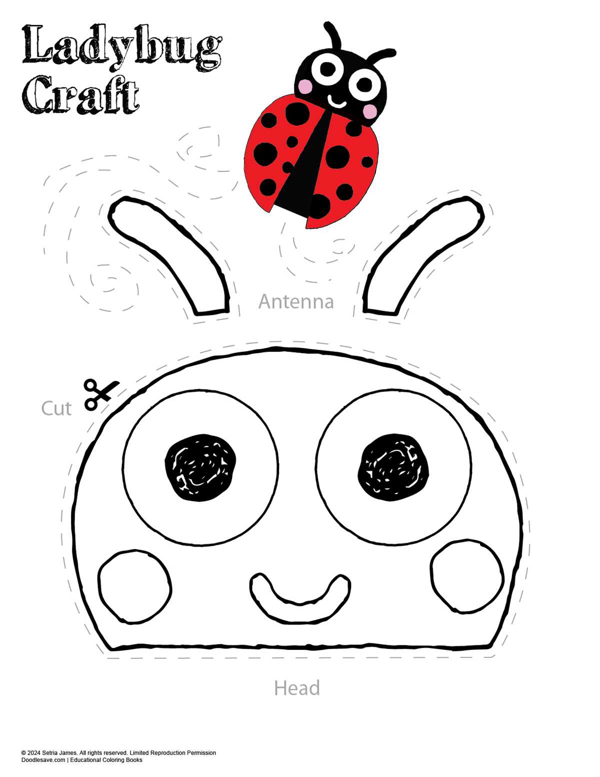 bug template printable