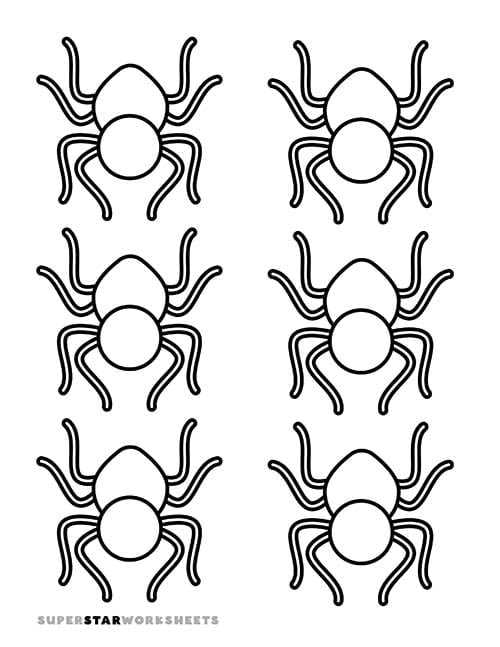 free printable spider craft template free printable spider craft template