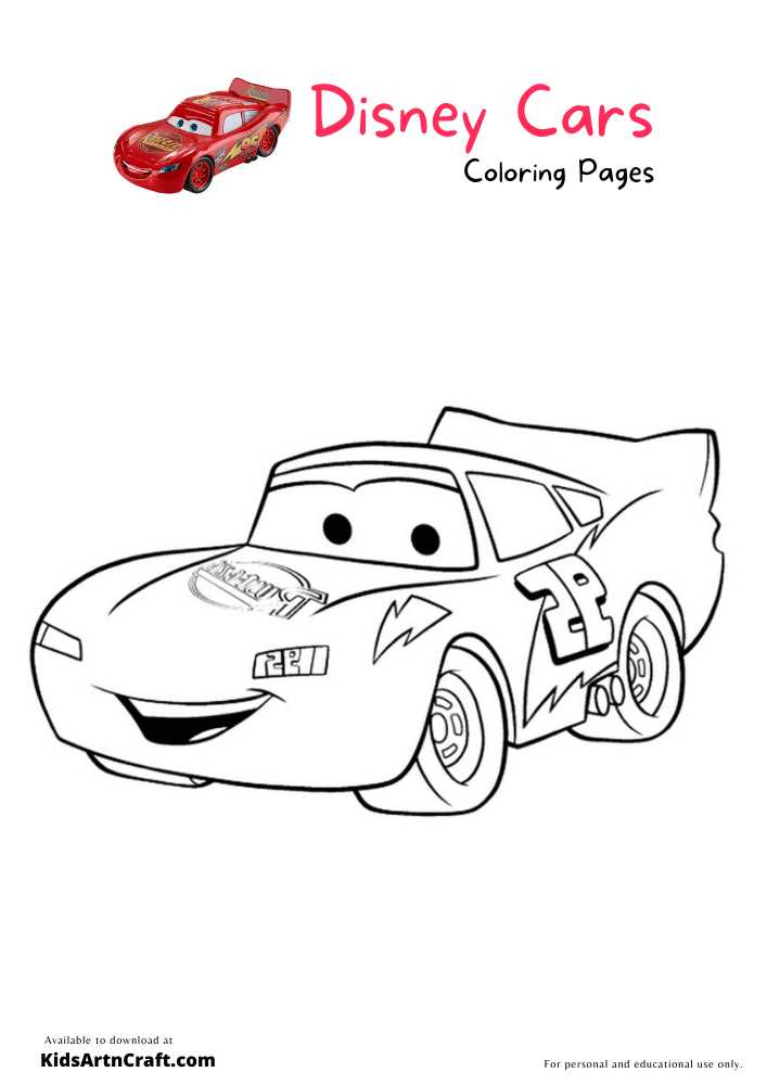 disney cars coloring pages free printable