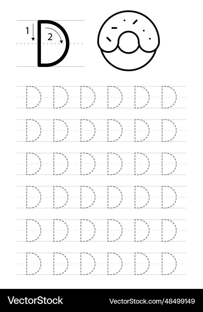 tracing letter printable