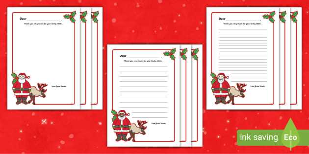 letter to santa printable