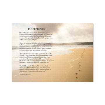 footprints poem printable free
