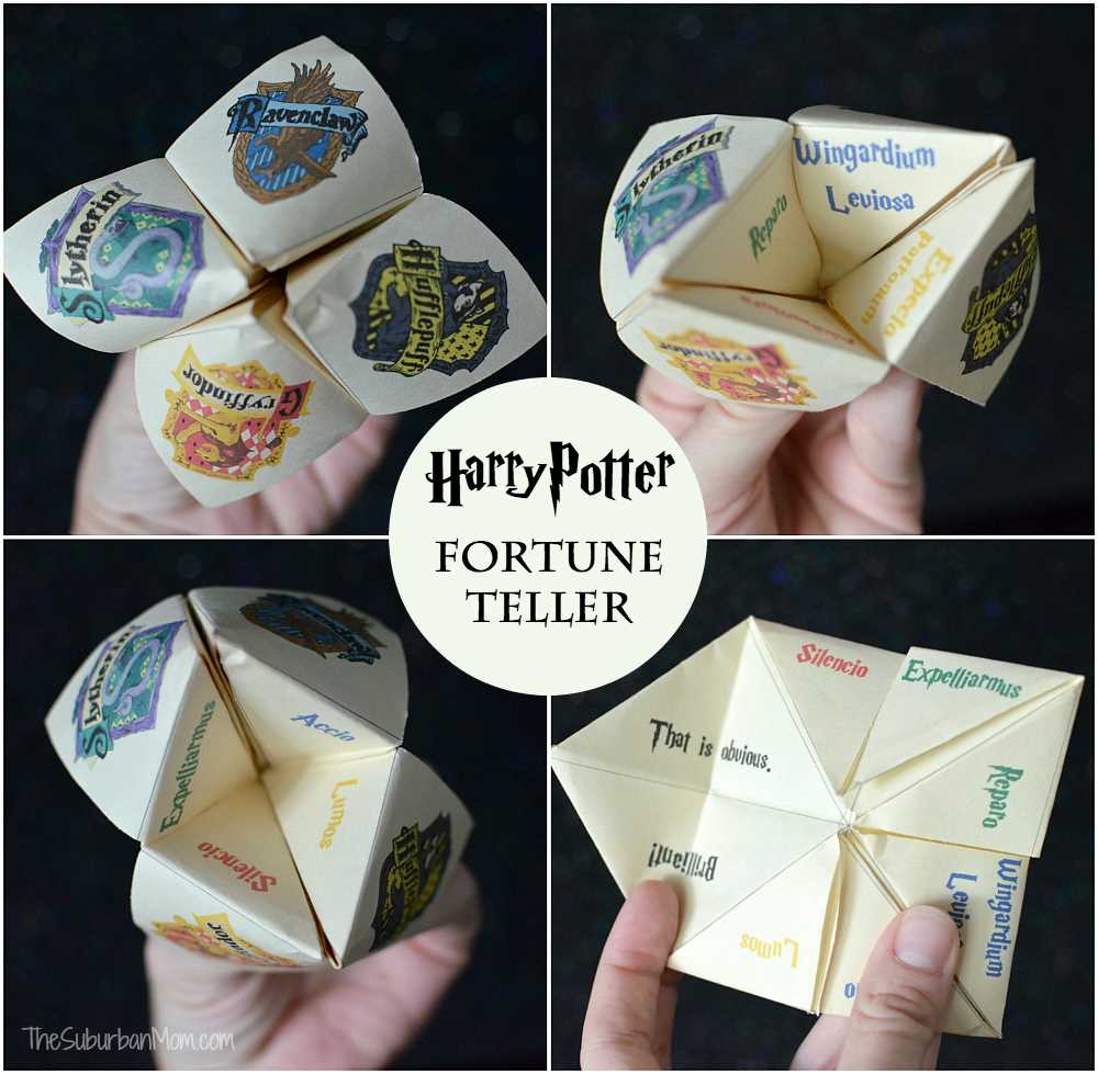 fortune teller printable