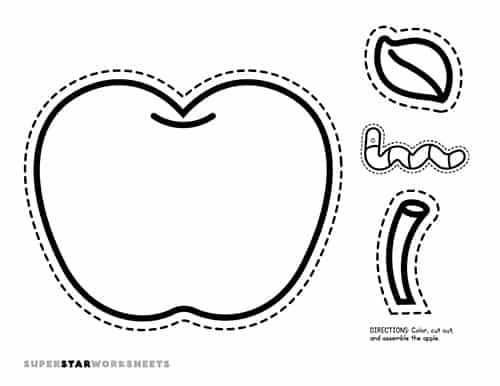 free apple printable free apple printable