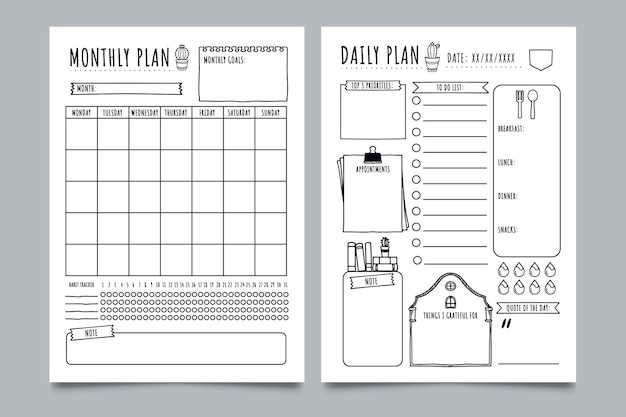 free bullet journal printables