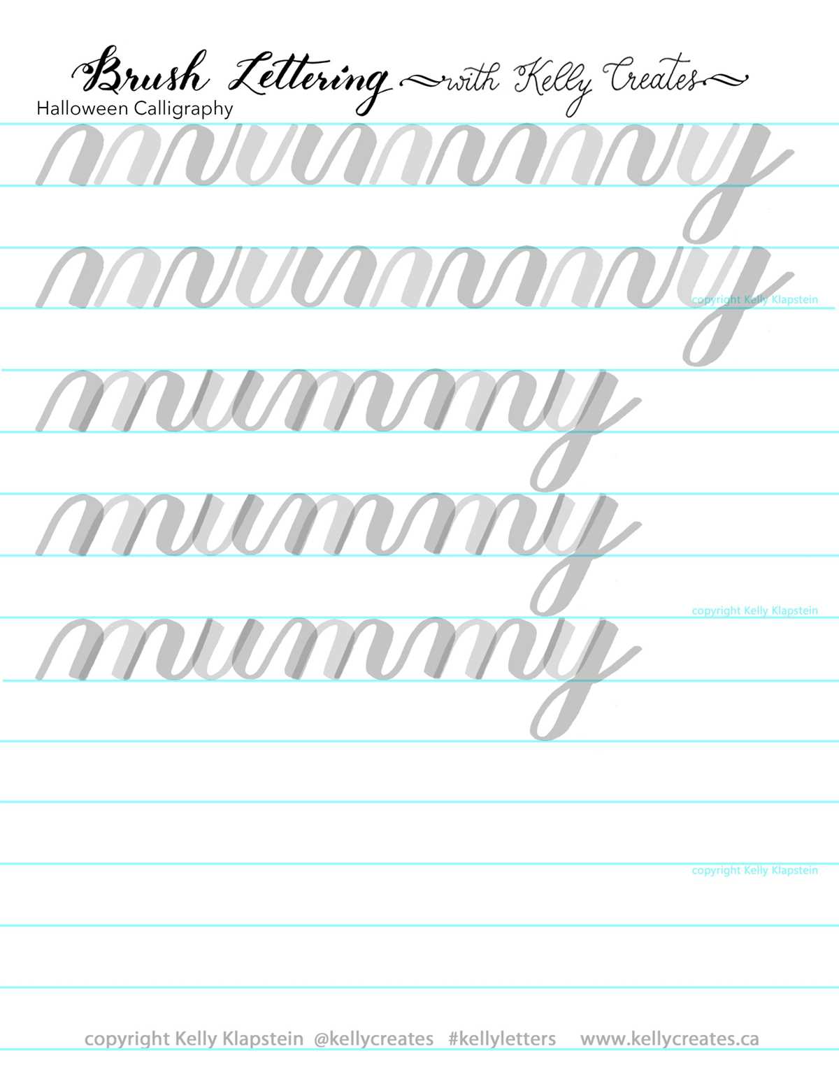 free calligraphy practice sheets printable