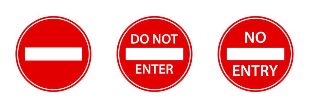 free do not enter sign printable free do not enter sign printable
