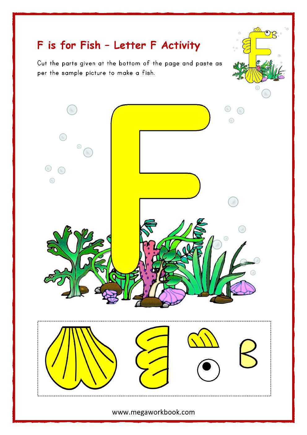 free letter f printables
