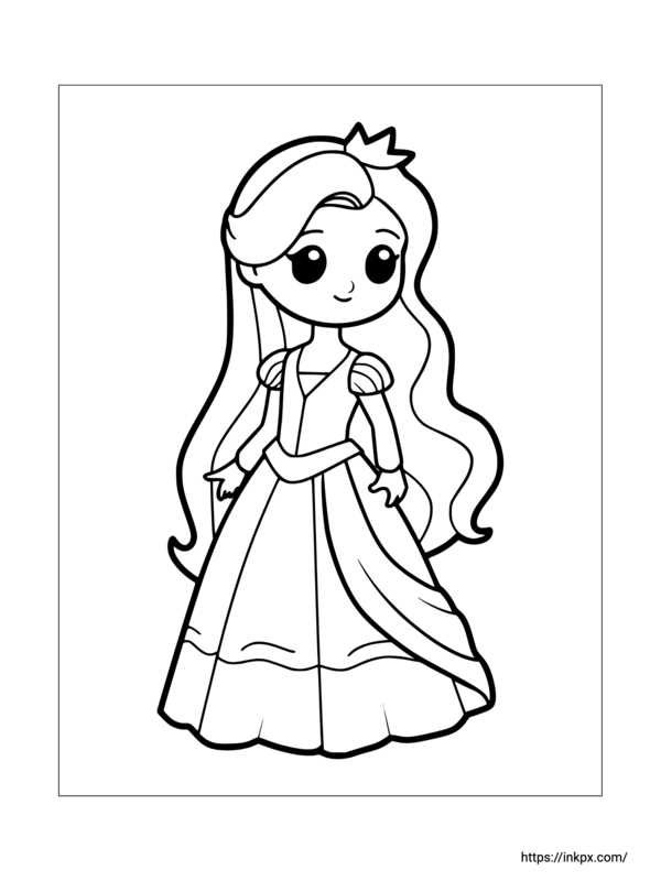free princess printables