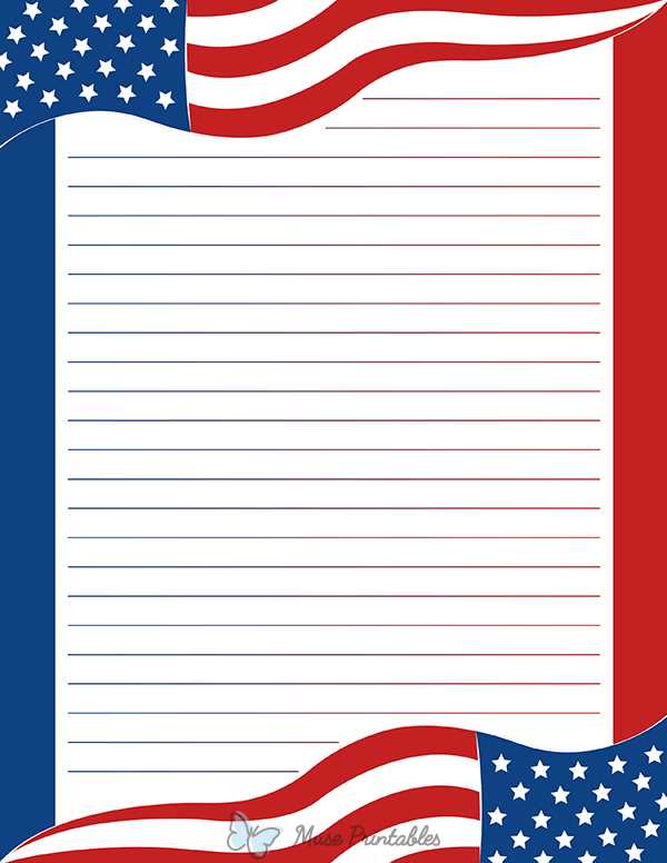 free printable american flag