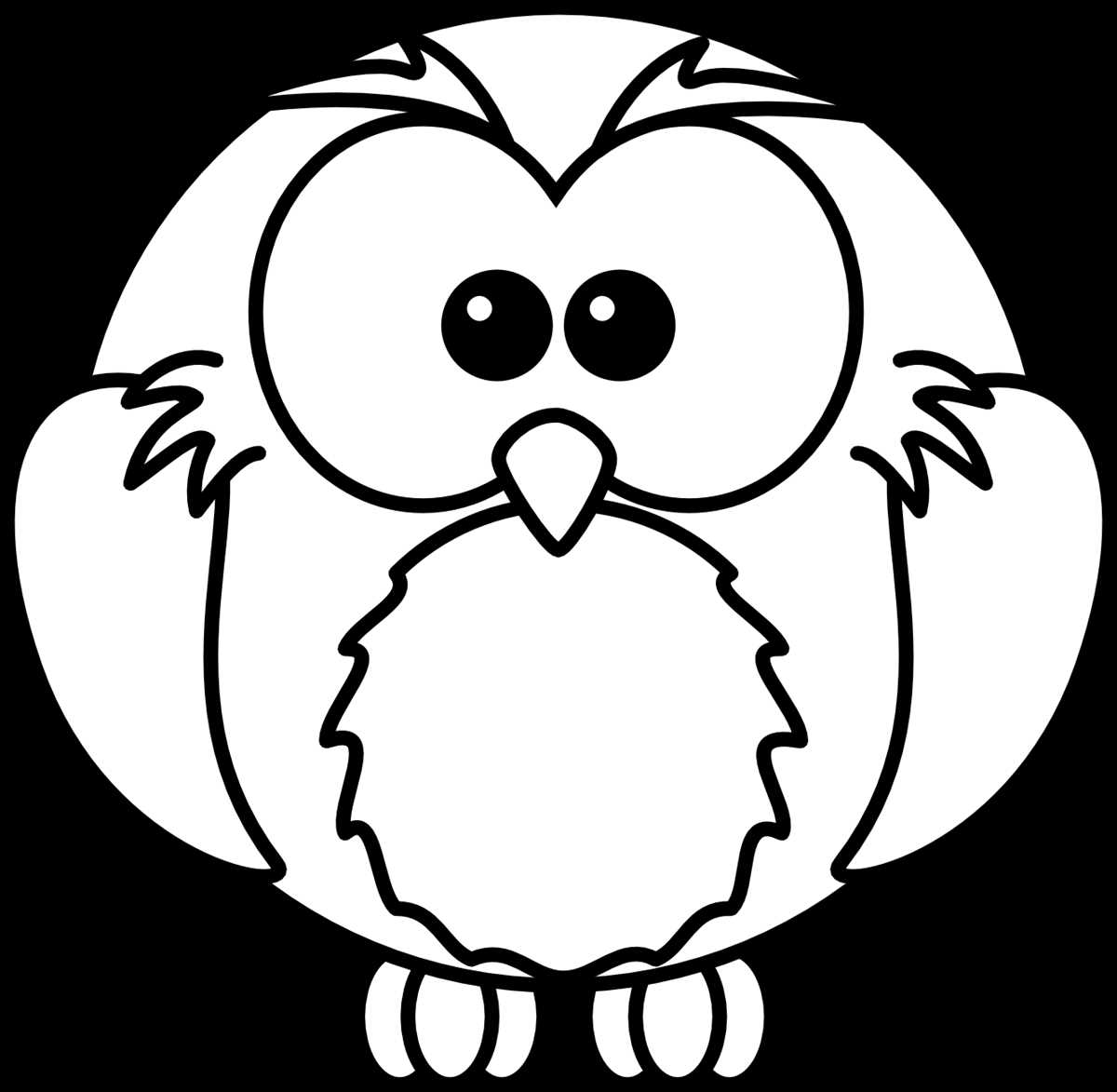 free printable black and white clipart