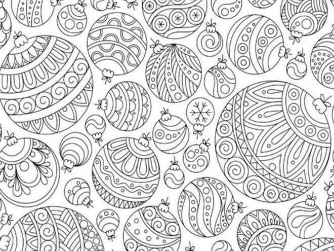 free printable christmas coloring sheet