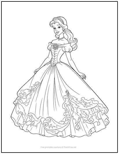 free printable color pages disney