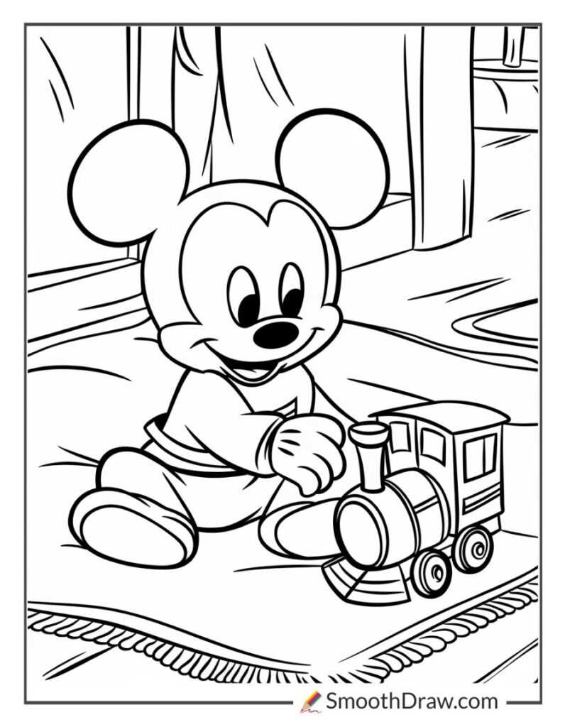 free printable coloring pages mickey mouse