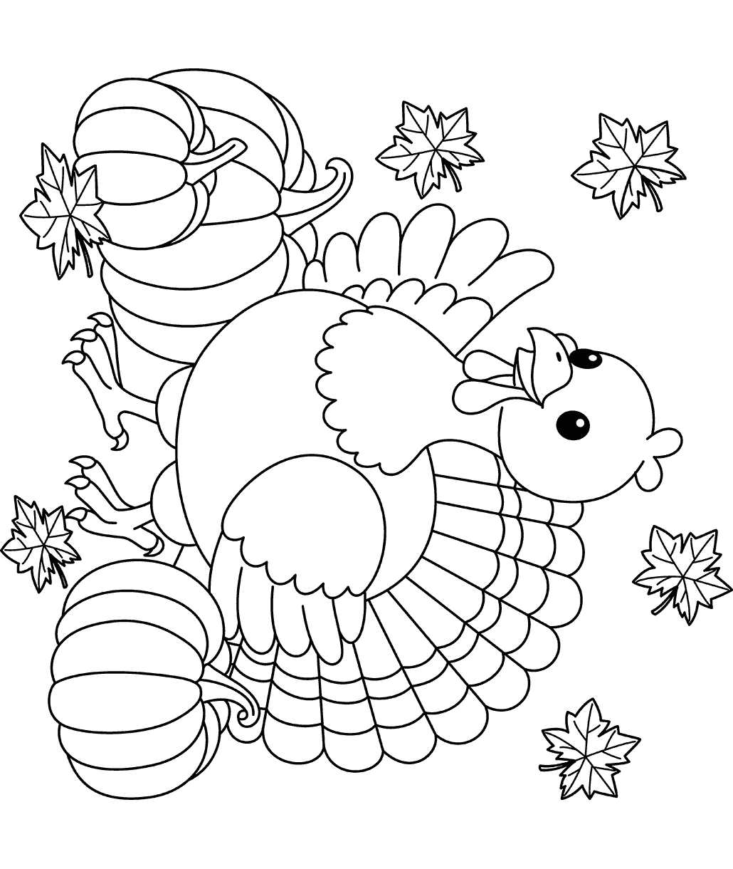 free printable coloring pages of turkeys