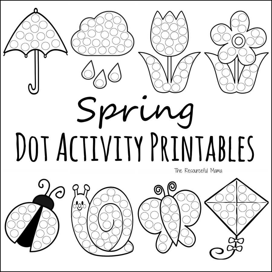 free printable dauber coloring pages