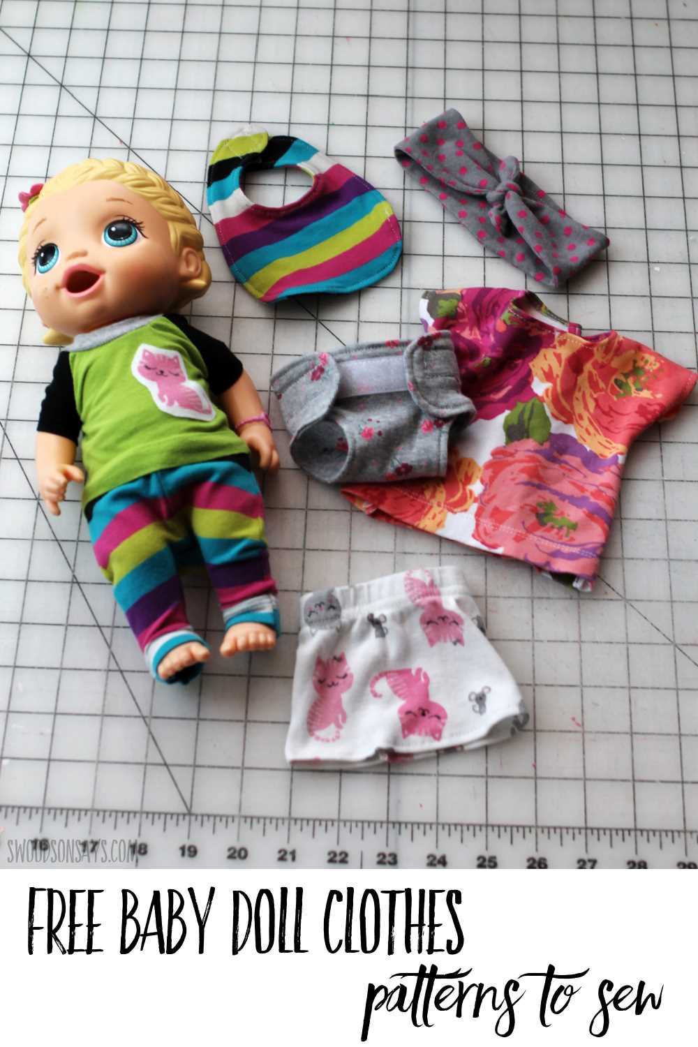 free printable doll clothes patterns