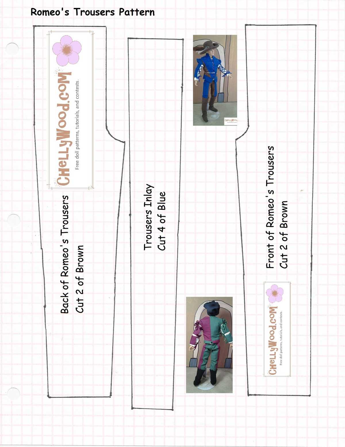 free printable doll clothes patterns