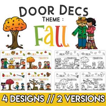 free printable door decs