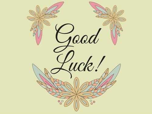 free printable good luck cards