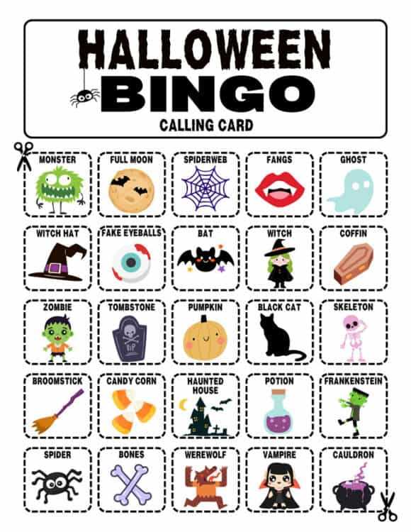 free printable halloween bingo templates free printable halloween bingo templates