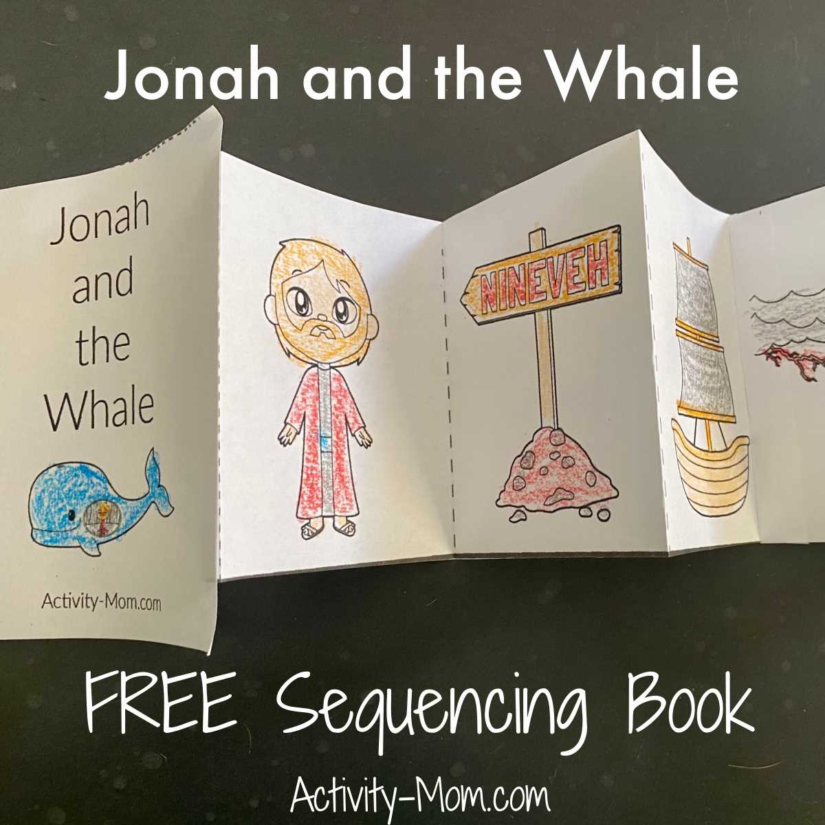 free printable jonah and the whale craft template
