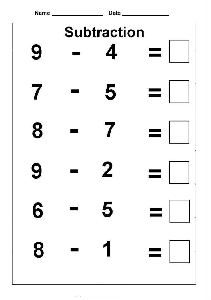free printable math sheets for 1st grade