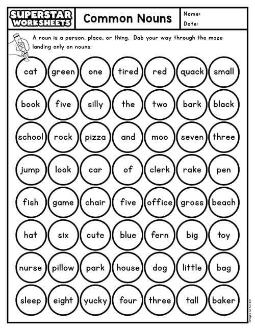 free printable noun worksheets free printable noun worksheets