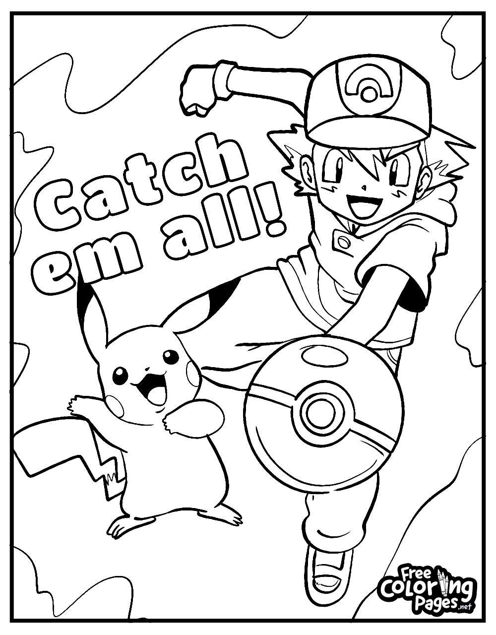 free printable pokemon coloring sheets
