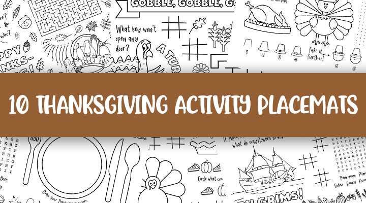 free printable printable thanksgiving placemats free printable printable thanksgiving placemats