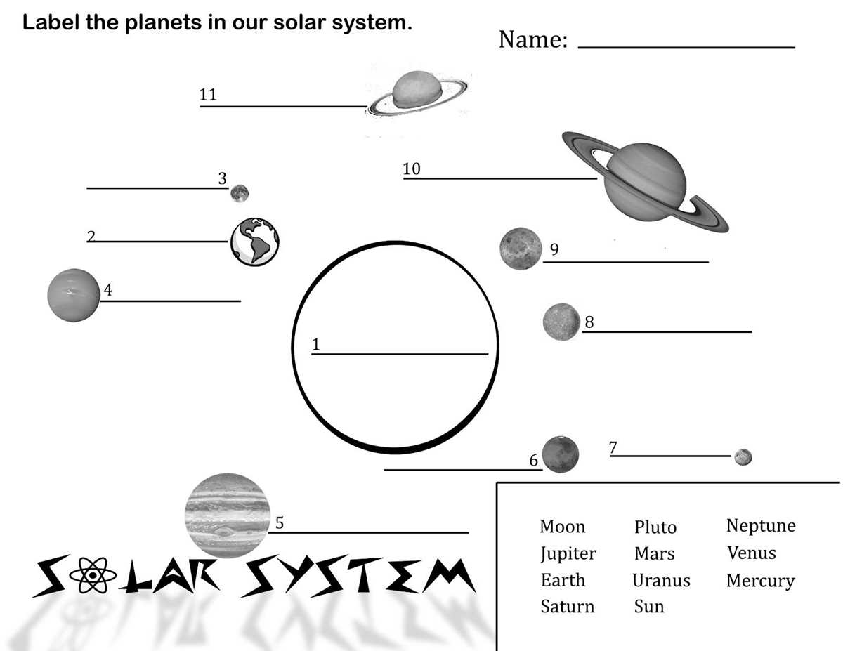 free printable solar system coloring pages