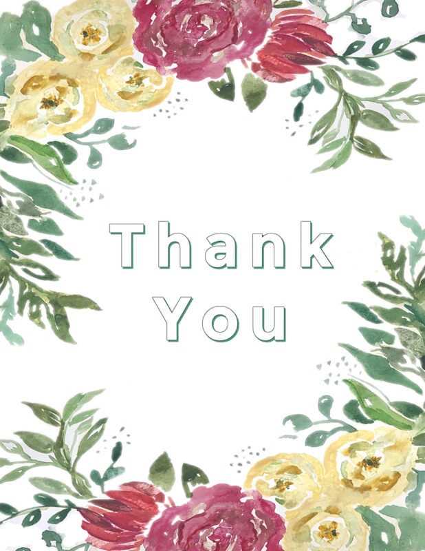 free printable thank you cards for teachers from students