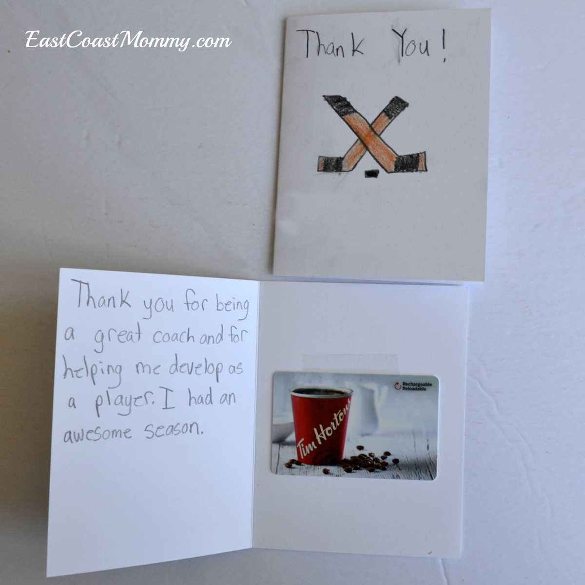 free printable thank you coach cards