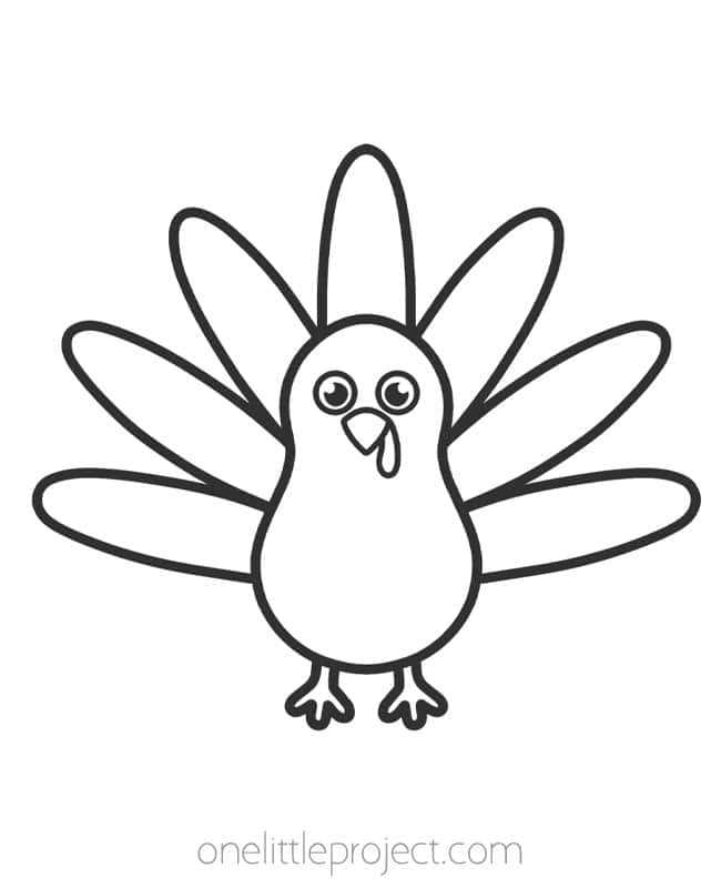 free printable turkey craft template free printable turkey craft template