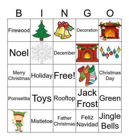 free printable xmas bingo cards