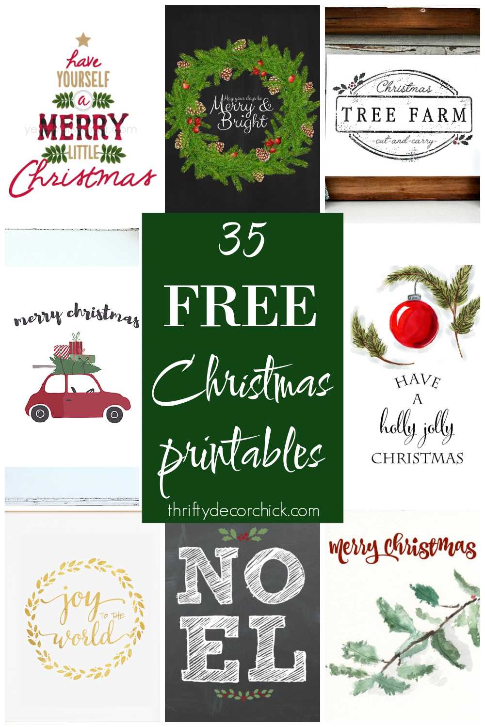 free printables christmas