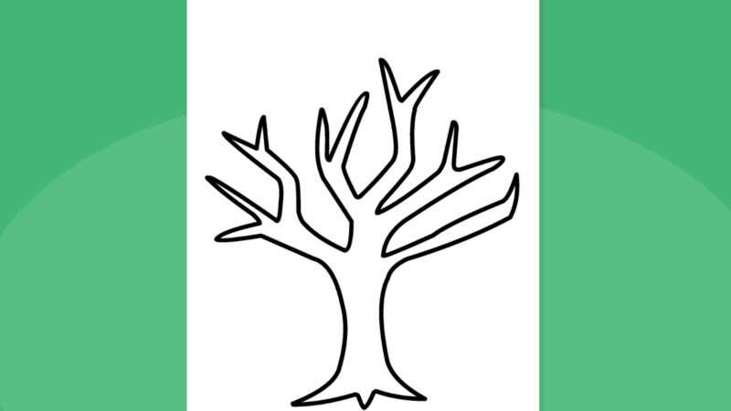 free tree printable template
