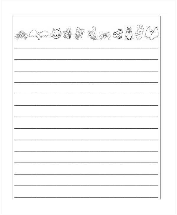 free writing paper printable